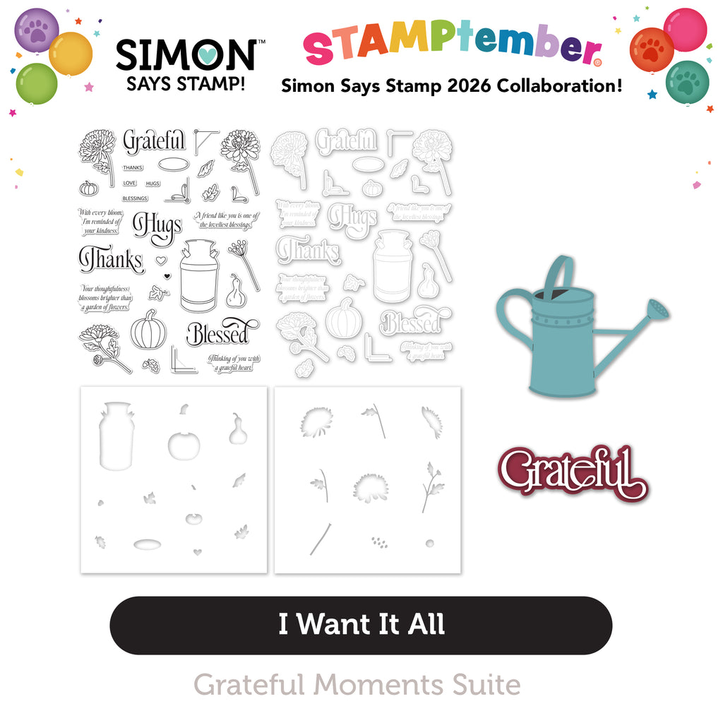 Simon Says Stamp Grateful Moments Bundle set1365wa
