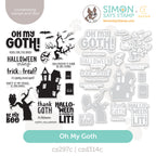 CZ Design Stamps and Dies Oh My Goth set1366og