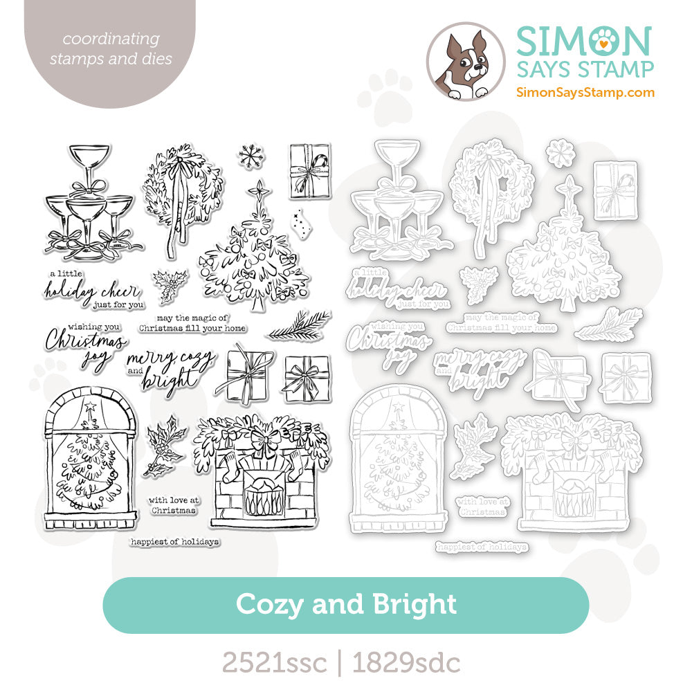 Simon Says Stamps and Dies Cozy and Bright set1384cb