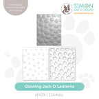 Simon Says Stamp Embossing Folder and Stencils Glowing Jack O Lanterns set1385gj