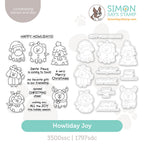 Simon Says Stamps and Dies Howliday Joy set1394hj Sending Cheer