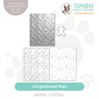 Simon Says Embossing Folder Die and Stencils Gingerbread Man set1398gm Sending Cheer