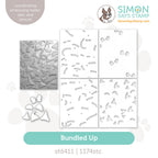 Simon Says Stamp Embossing Folder Dies and Stencils Bundled Up set1403bu Sending Cheer