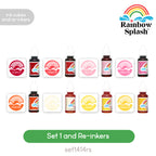 Rainbow Splash Ink Cube Set 1 and Re-inkers set1414rs Sending Cheer