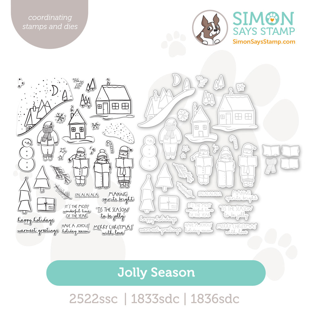 Simon Says Stamps and Dies Jolly Season and Accessories set1415js