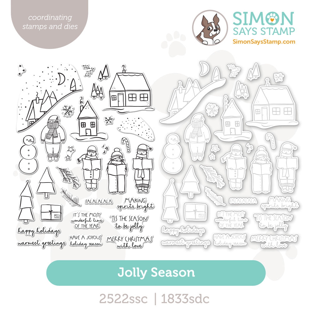Simon Says Stamps and Dies Jolly Season set1416js
