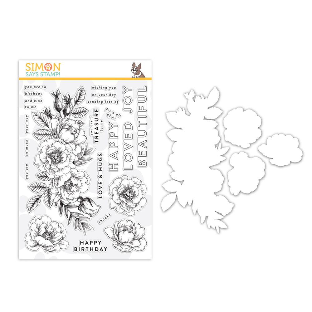 Simon Says Stamps And Dies Beautiful Flowers