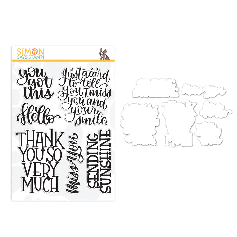Simon Says Stamps and Dies XL Greetings