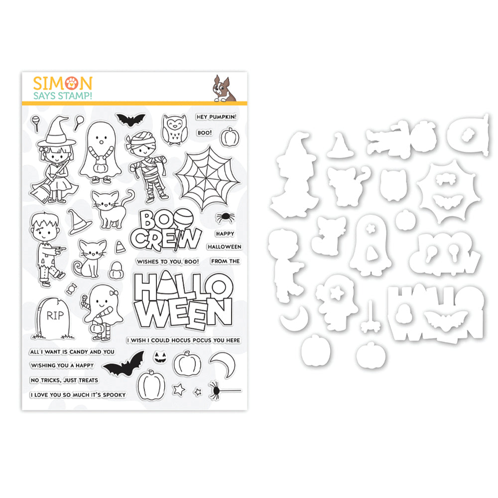 Simon Says Stamps and Dies Boo Crew