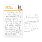 CZ Design Stamps and Dies Clean Line Christmas