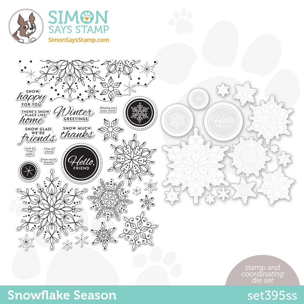 Simon Says Stamps and Dies Snowflake Season