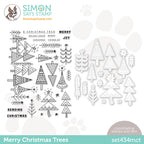 Simon Says Stamps and Dies Merry Christmas Trees