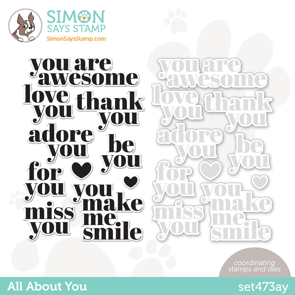 Simon Says Stamps and Dies All About You