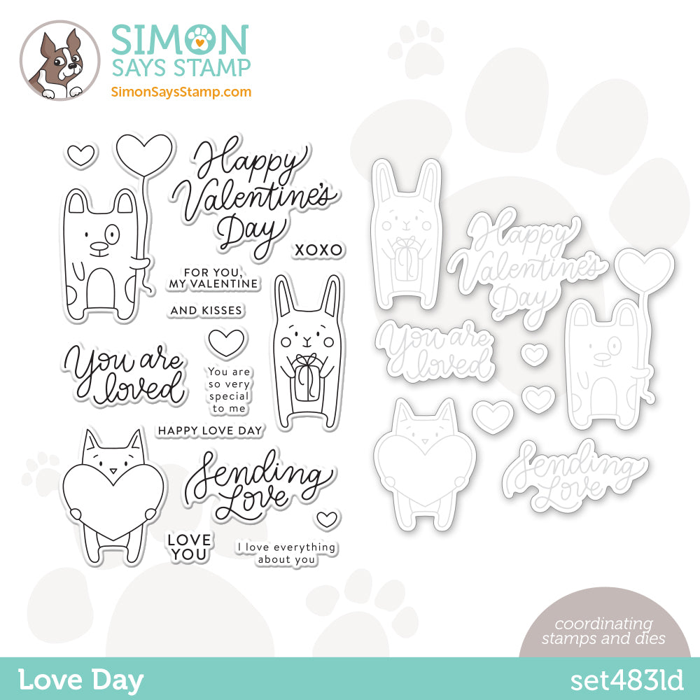 Simon Says Stamps and Dies Love Day