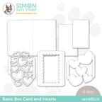 Simon Says Stamp Basic Box Card Hearts