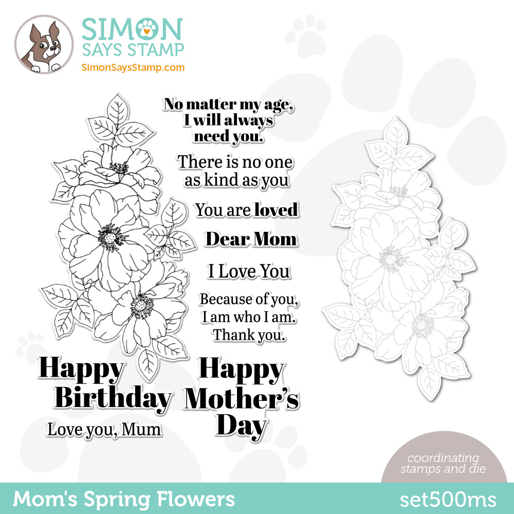 Simon Says Stamps And Dies Mom's Spring Flowers
