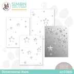 Simon Says Stamp Embossing Folder and Stencils Dimensional Stars