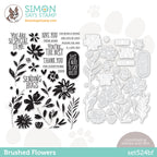 Simon Says Stamps and Dies Brushed Flowers