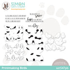 Simon Says Stamps and Dies Printmaking Birds