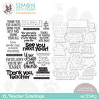 Simon Says Stamps and Dies XL Teacher Greetings