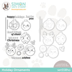 Simon Says Stamps and Dies Holiday Ornaments