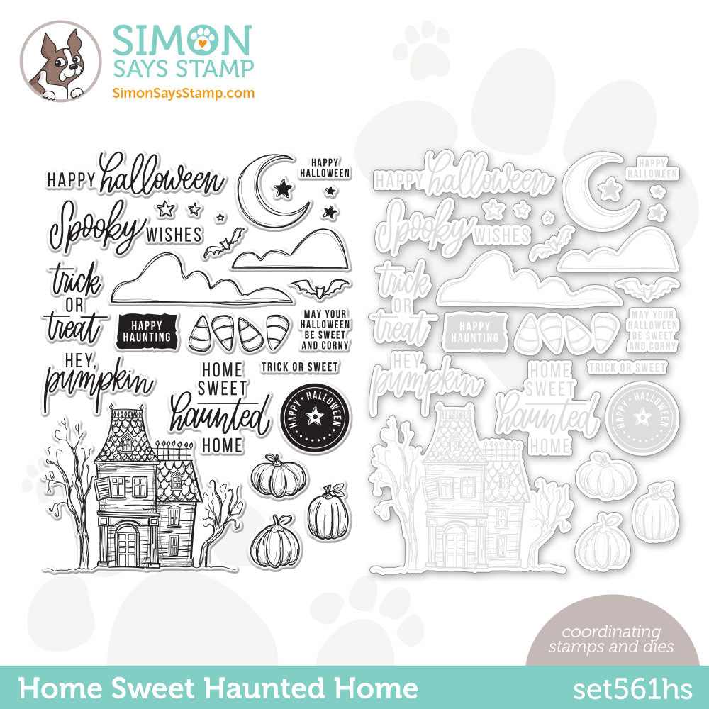 Simon Says Stamps and Dies Home Sweet Haunted Home
