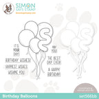 Simon Says Stamps and Dies Birthday Balloons