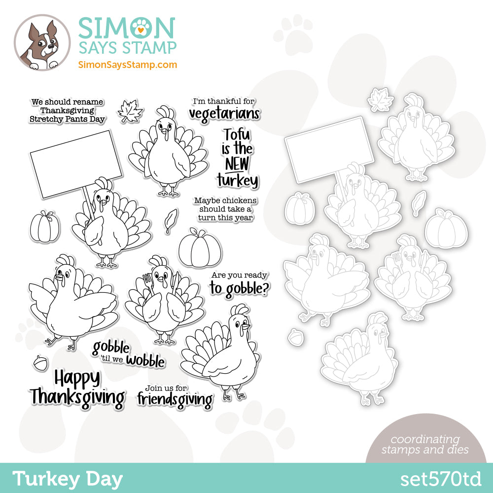 Simon Says Stamps and Dies Friendsgiving Turkey Day
