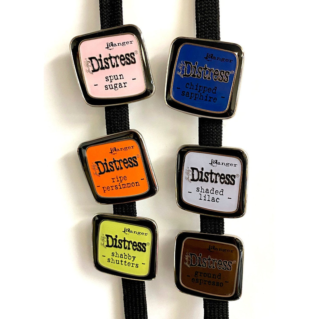 Tim Holtz Distress Enamel Pin SET 6 Ranger tdzs73482 Secondary Image