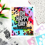Parallelogram Birthday Shaker Card | color-code:ALT05