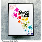 Good Luck Flowers Card | color-code:ALT01