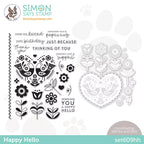 Simon Says Stamps and Dies Happy Hello set609hh Just For You