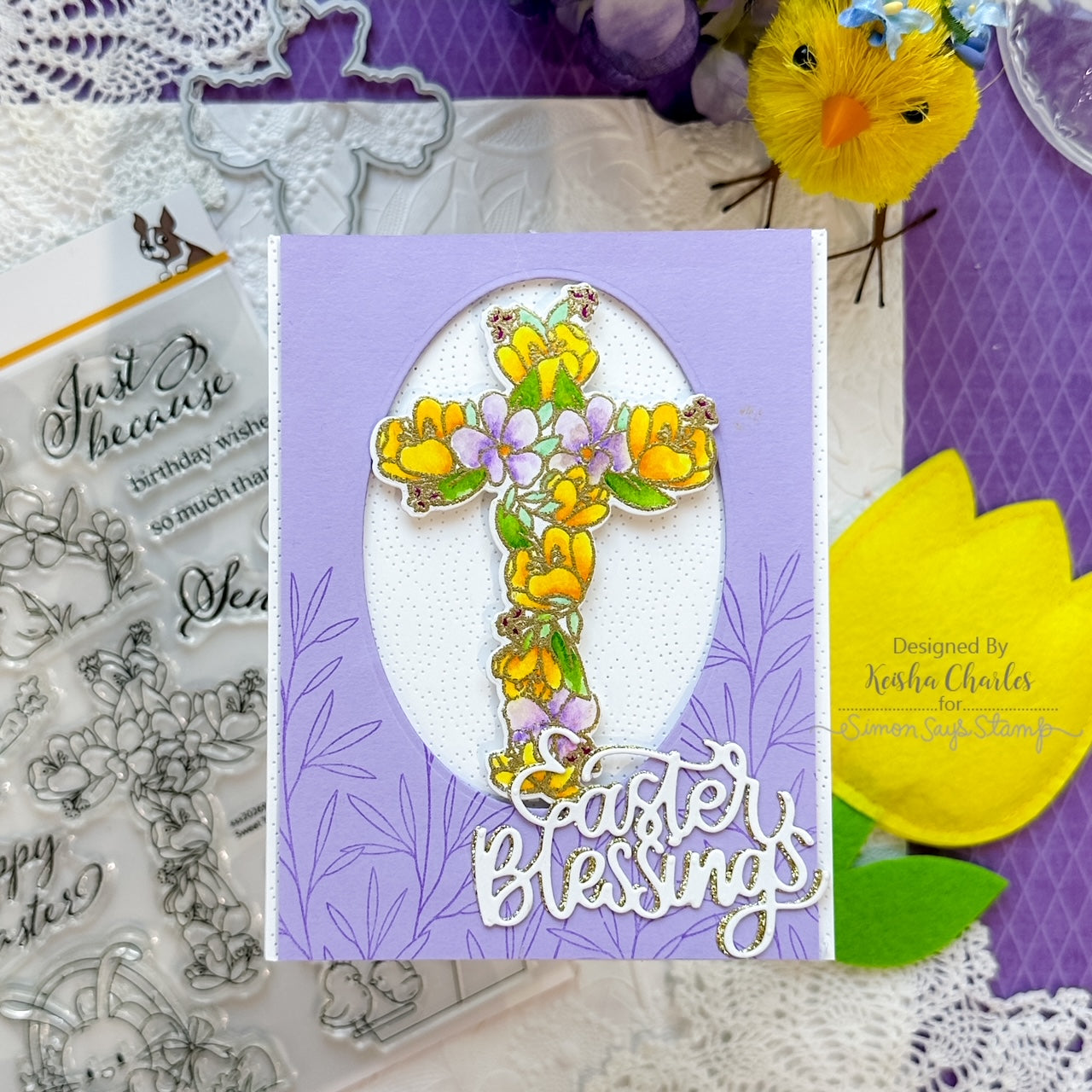 Simon Says Stamps and Dies Sweet Tweets set611st Easter Card | color-code:ALT03