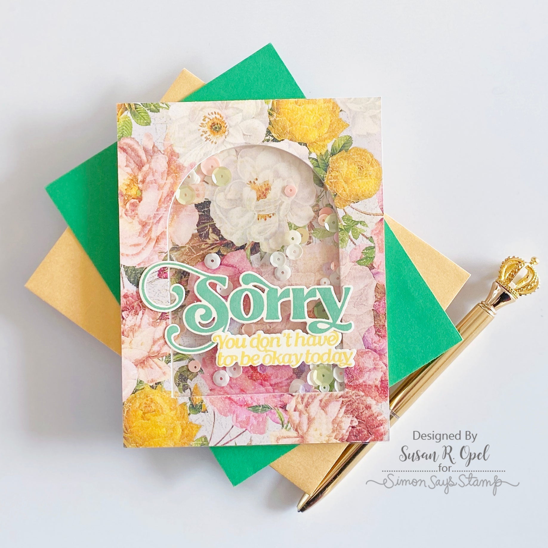 Simon Says Stamps and Dies So Sorry set612ss Sorry Card | color-code:ALT01