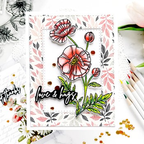 Simon Says Stamps and Dies Poppy Perfection set619pp  Poppies Card | color-code:ALT01
