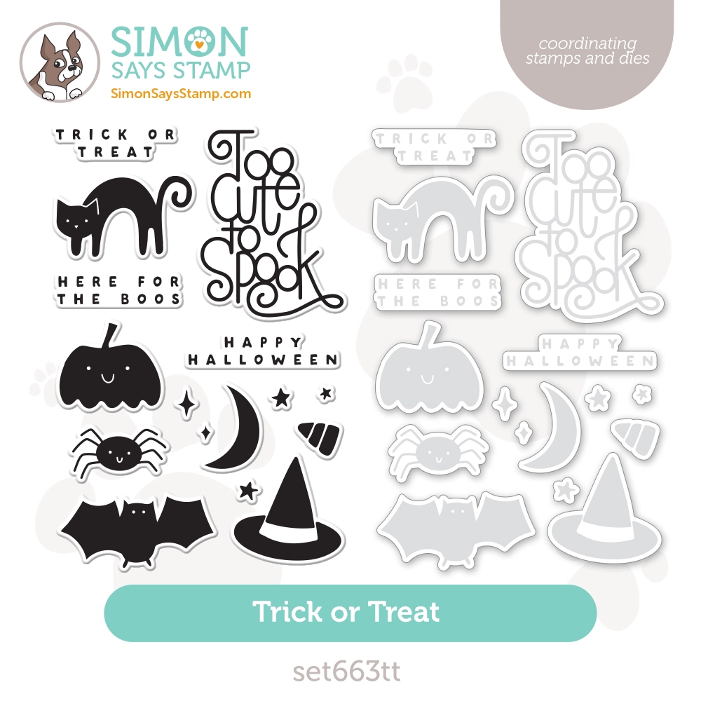 Simon Says Stamps and Dies Trick Or Treat set663tt Stamptember