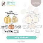 Simon Says Stamps and Dies Artsy Pumpkins set664ap Stamptember
