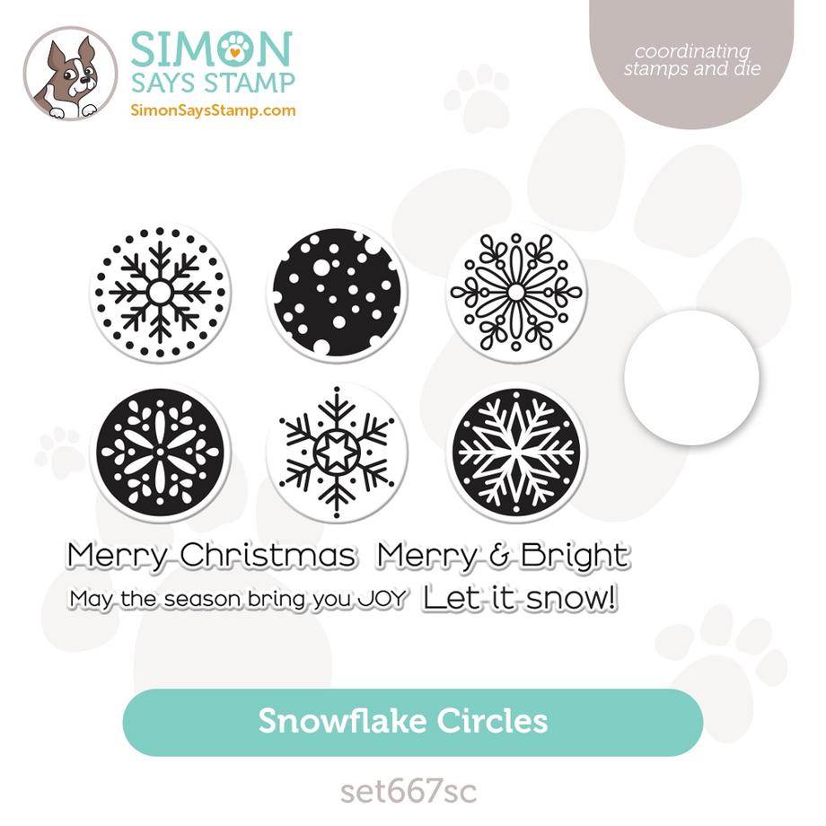 Simon Says Stamp Fretwork Snowflake Wafer Dies S914 Diecember | Simon Says Wafer Dies | Crafting & Stamping Supplies from Simon Says Stamp