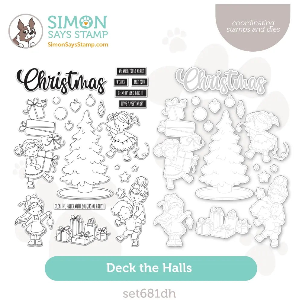 Simon Says Stamps And Dies Deck The Halls set681dh Season Of Wonder