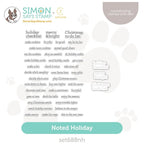 Simon Says Stamps And Dies Noted Holiday set688nh Season Of Wonder