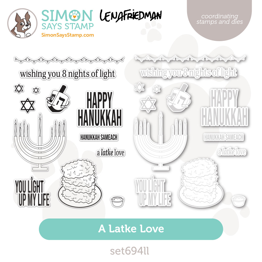 Simon Says Stamps And Dies A Latke Love set694ll All The Joy