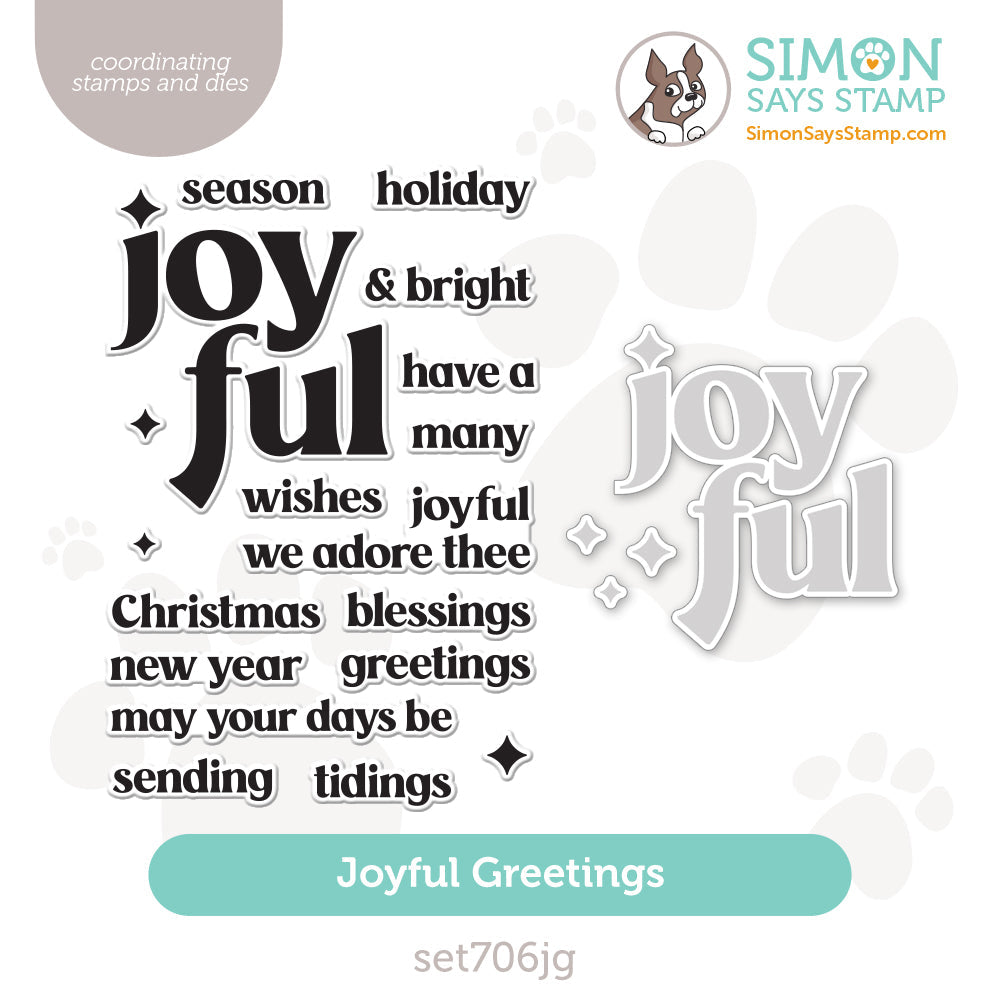 Simon Says Stamps And Dies Joyful Greetings