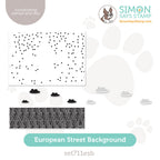 Simon Says Stamps And Dies European Street Background Smitten