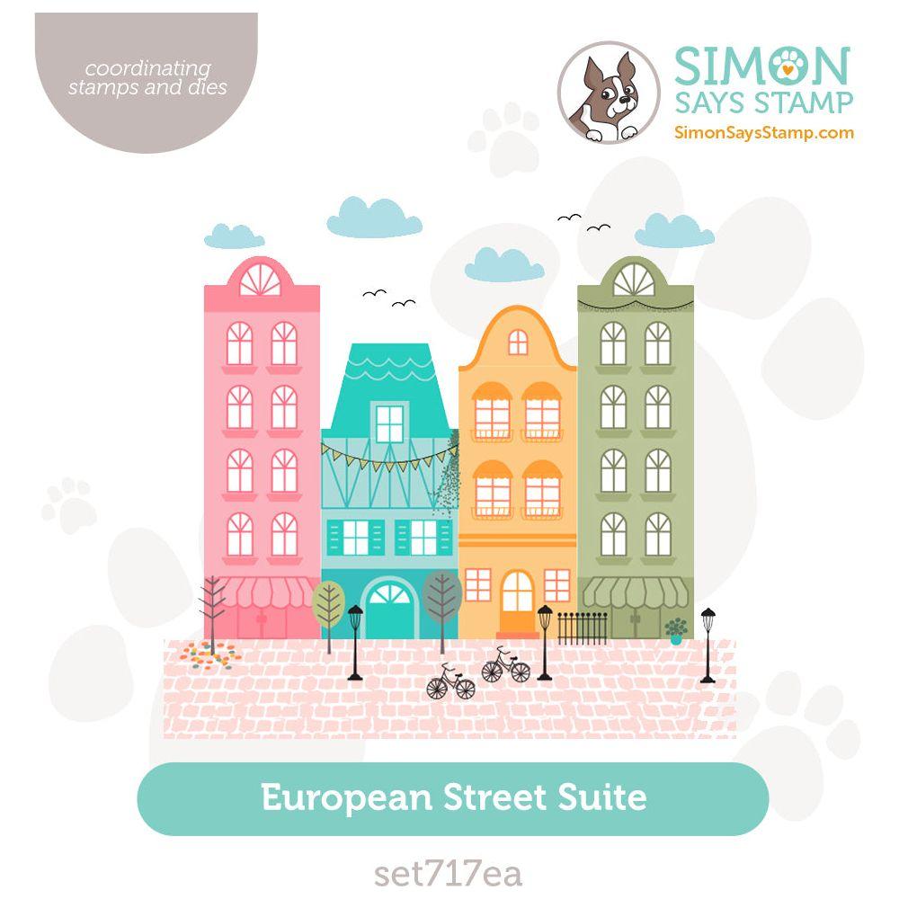 Simon Says Stamps And Dies European Street Full Set Smitten
