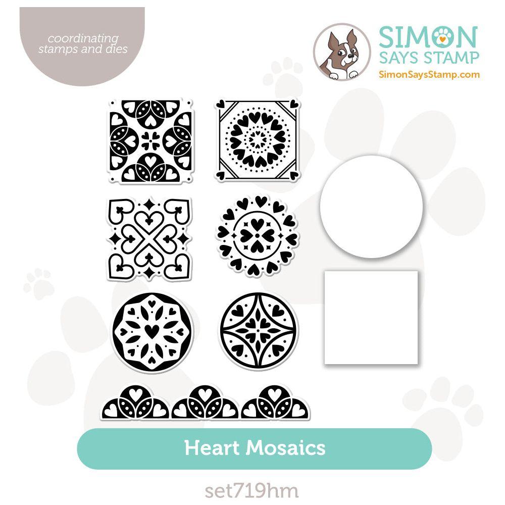 Simon Says Stamps And Dies Heart Mosaics Smitten