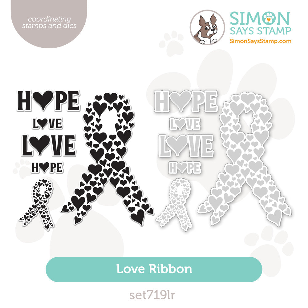 Simon Says Stamps And Dies Love Ribbon