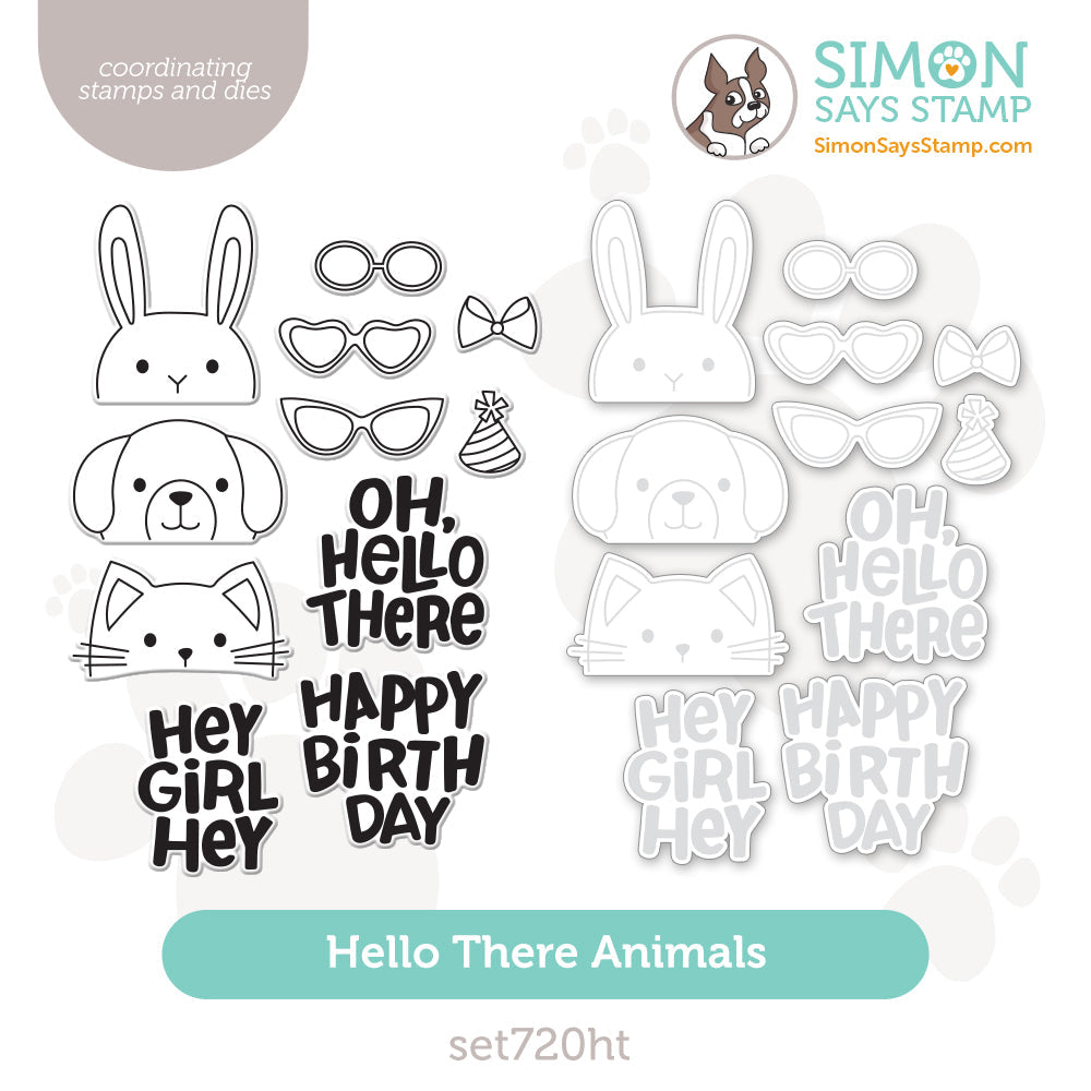 Simon Says Stamps And Dies Hello There Animals