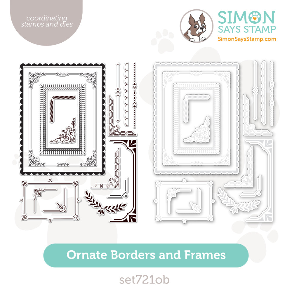 Simon Says Stamps And Dies Ornate Borders And Frames