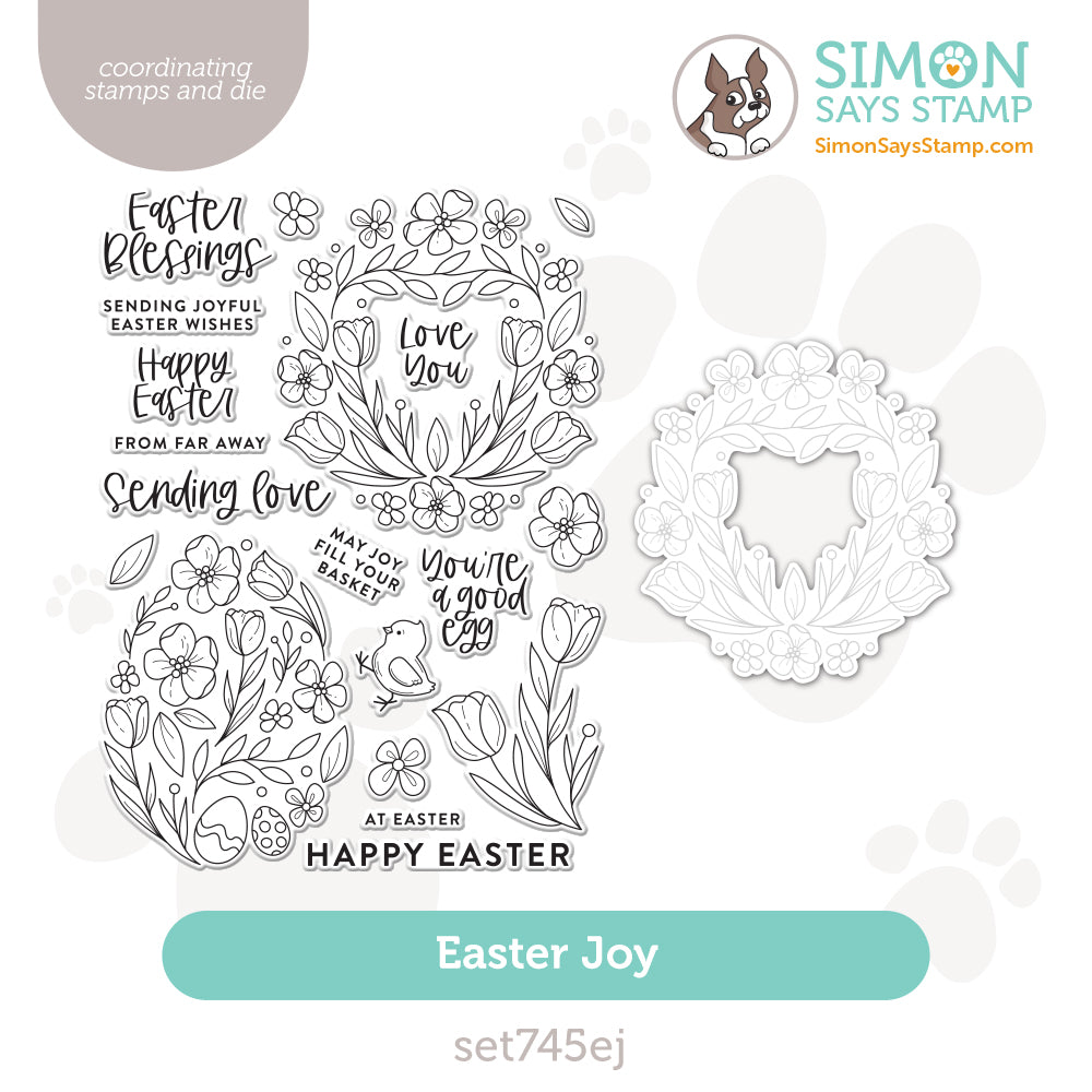 Simon Says Stamps And Dies Easter Joy set745ej Be Bold
