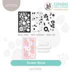 Simon Says Stamps And Dies Flower Block set754fb Be Bold